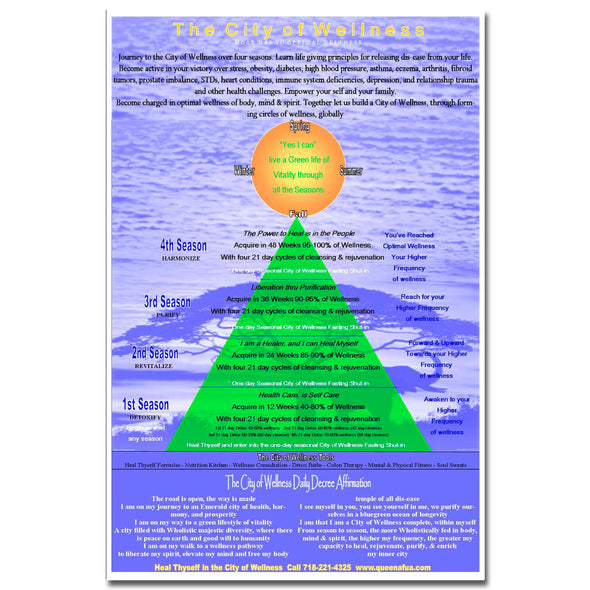 Roadmap to Wellness Chart